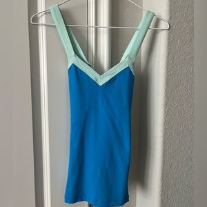 Bright Blue Lululemon tank top